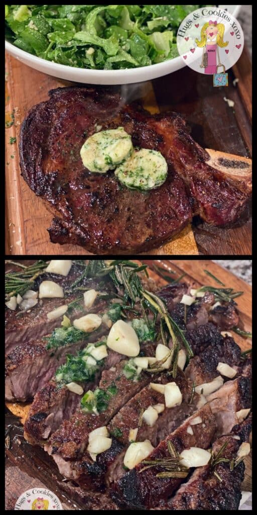 Reverse Seared Ribeye Steaks