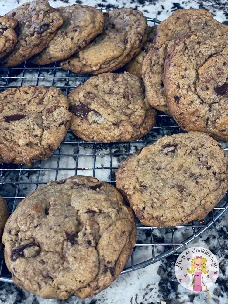 Browned Butter Chocolate Chunk Toffee Cookies