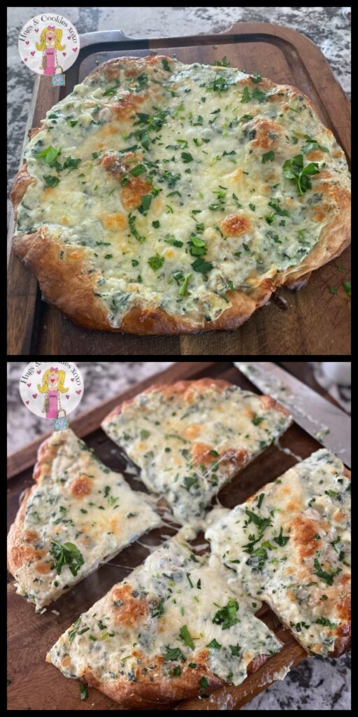 Spinach Artichoke Pizza