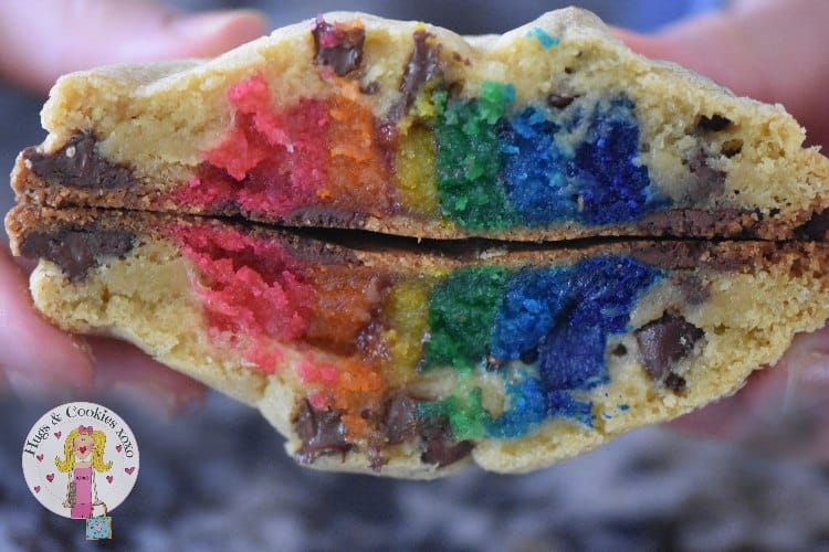 rainbow cookie push pops - the decorated cookie