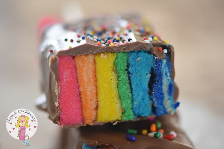 RAINBOW CAKE POPS (1 Dozen) – 23sweets