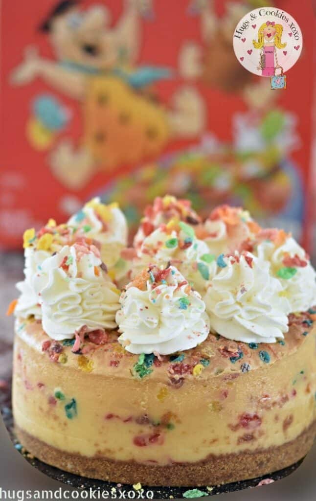 Fruity Pebbles Cheesecake