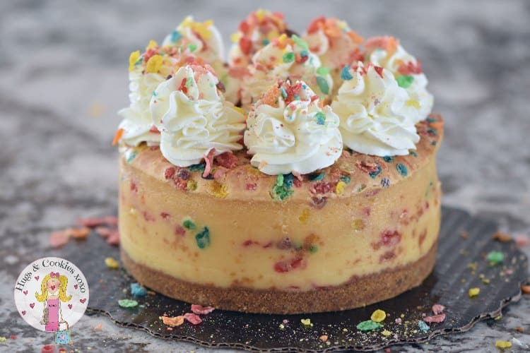 Fruity Pebbles Cheesecake