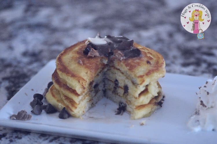 Classic Buttermilk Chocolate Chip Pancakes 