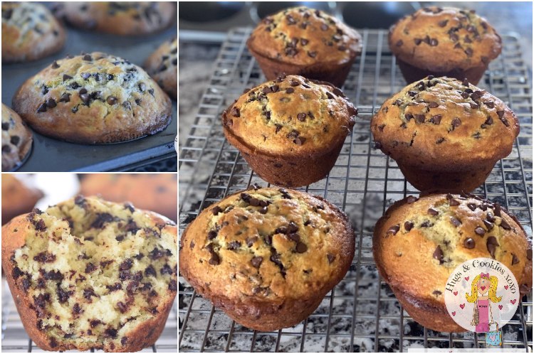 Jumbo Chocolate Chip Muffins