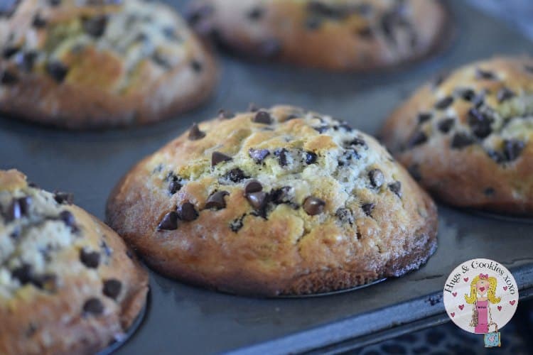 Jumbo Chocolate Chip Muffins