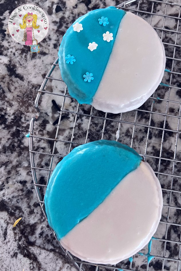 Hanukkah Blue and White Bakery Cookies