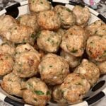 Air Fryer Mini Chicken Meatballs