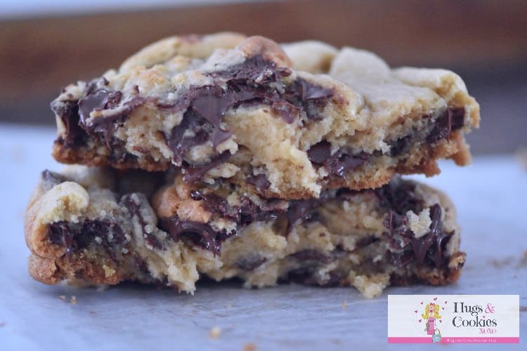 Extra Thick Chocolate Chip Cookies