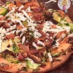 Brussels Sprout Bacon Pizza