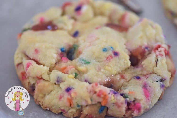 Strawberry Pop Tart Cookies