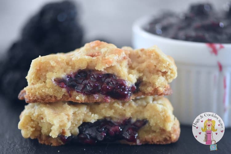 Blackberry Pie Cookies