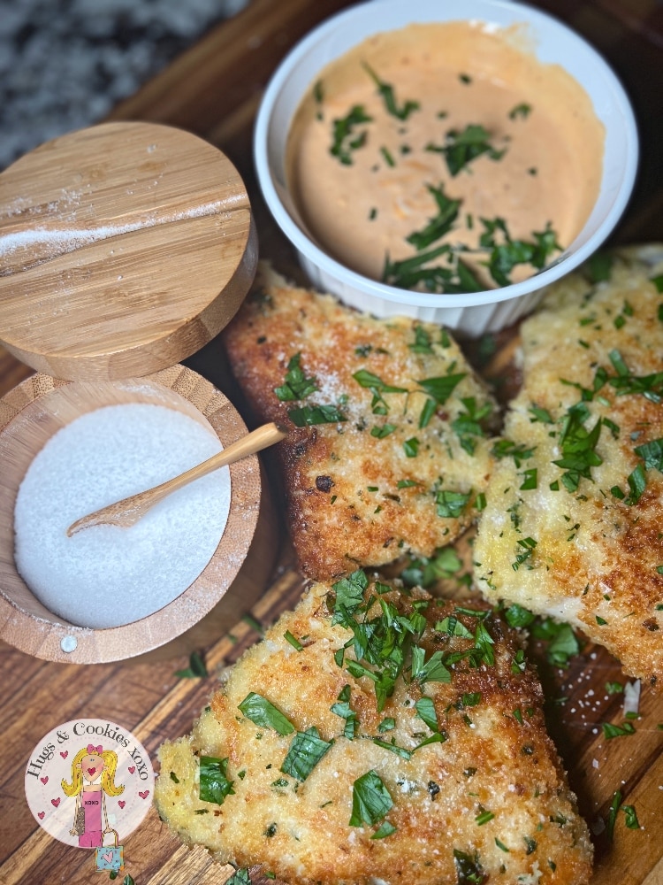 Fried Grouper with Spicy Mayo