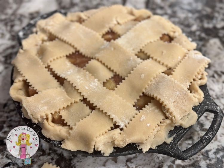 Lattice Apple Pie