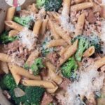 Creamy One Pot Penne With Sausage and Broccoli