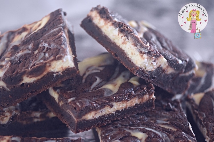 Cheesecake Swirled Brownies