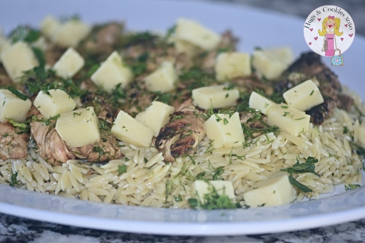 Pesto Chicken With Orzo