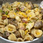 Pasta Salad with Hot Bacon Dressing