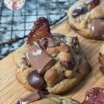 Candied Bacon Sea Salt Brown Butter Chocolate Chip Cookies