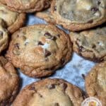 Thin S’mores Stuffed Cookies