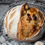 Cranberry and Stuffing Sourdough Bread