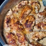 Pan Fried Chicken in Cream Sauce
